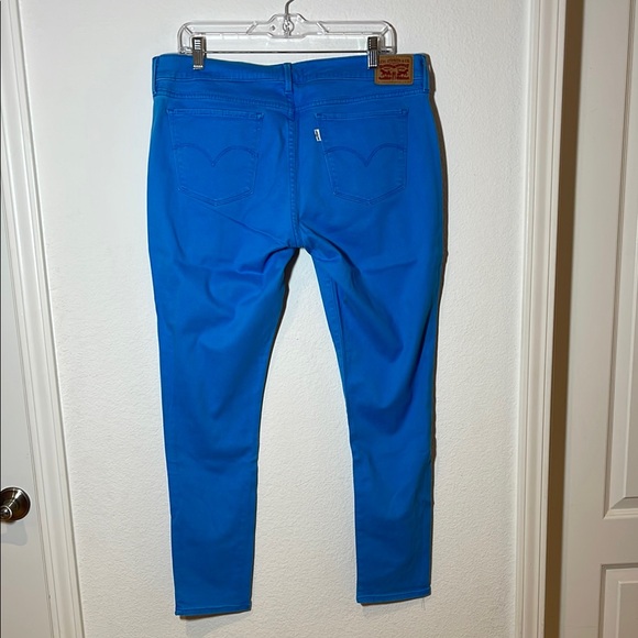 Levi’s 710 Stretch Light Blue Skinny Jeans - Picture 11 of 14